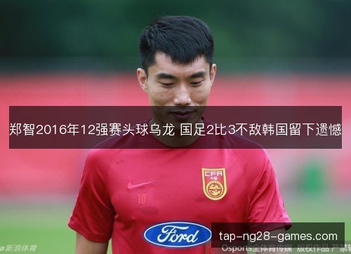 郑智2016年12强赛头球乌龙 国足2比3不敌韩国留下遗憾